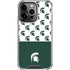 Michigan State University Spartans MSU Split iPhone 15 Pro Clear Case